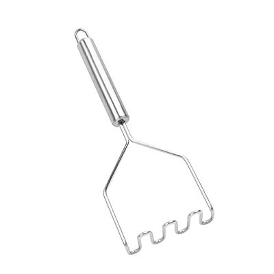 Potato Masher - Stainless Steel Wire Kitchen Tool for Mashing Vegetable, Avocado