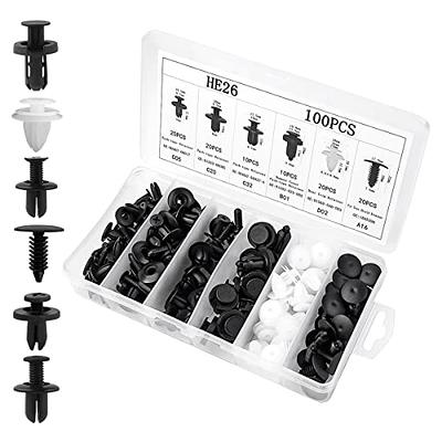 100PCS 6 Sizes Car Retainer Clips Set, Auto Door Trim Panel Clips, Bumper  Push Rivet Clips with Storage Box, Expansion Screws Replacement Kit  Accessories, Universal for GM, Ford, Toyota, Chrysler - Yahoo Shopping