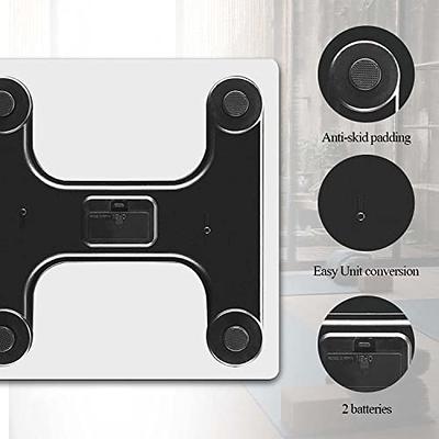 Digital Bathroom Scale with Extra Large Backlit Display