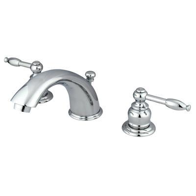 Kingston Brass GKB961KL Widespread Bathroom Faucet, Polished