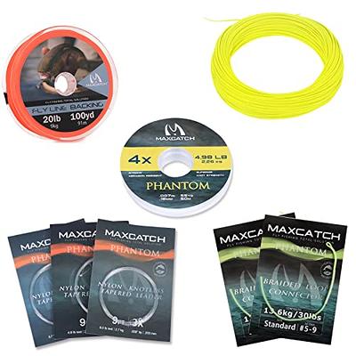 M MAXIMUMCATCH Maxcatch Fly Fishing Leader Tippet Material with