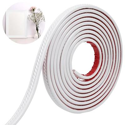 Self Adhesive Wall Molding Trim, 16.4 Feet Peel and Stick Flexible