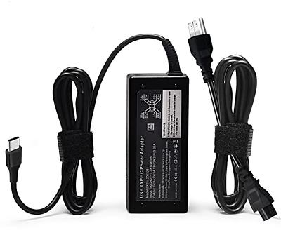 65W USB-C PD Type-C AC Adapter Laptop Charger Universal Power Supply