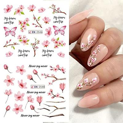 4 Sakura Cherry Blossom Nail Art | 4 Sakura Cherry Blossom Nail Art via C  CHANNEL Beauty To watch more videos visit our website! https://en.cchan.tv/  ❤️ | By C ChannelFacebook