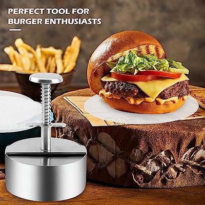 Hamburger Meat Press Maker Stainless Kitchen Tool Hamburger Patty