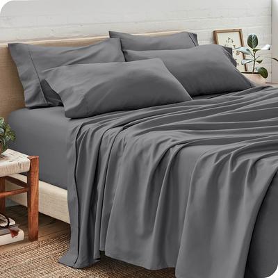 Bare Home 2 Twin XL Fitted Bed Sheets - Ultra-Soft, Hypoallergenic (Twin XL - 2 Pack, Light Grey), Size: Twin-XL, Gray