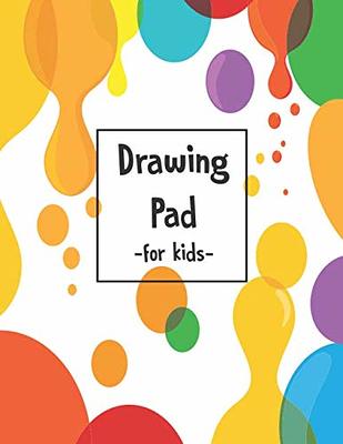 Drawing Paper for Boys Ages 4 - 8 with Blank Pad to Draw on