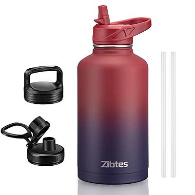 COKTIK 40 oz Sports Water Bottle With Straw,3 Lids, Stainless Steel Vacuum  Insulated Water Bottles,L…See more COKTIK 40 oz Sports Water Bottle With