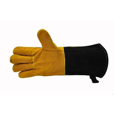 FIRM GRIP X-Large Winter Suede Leather Gloves with Insulated Fleece Liner