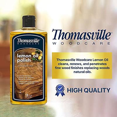 THOMASVILLE LEMON OIL POLISH - Natural Lemon Scented Wood Cleaner