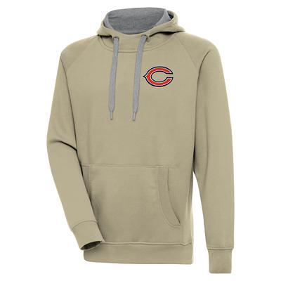 Men's Antigua Khaki Chicago Bears Victory Pullover Hoodie - Yahoo