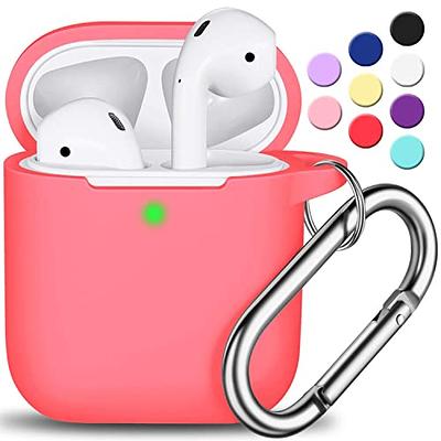 R-fun AirPods Pro Case Cover with Keychain, Full Protective Silicone Skin Accessories for Women Men Girl with Apple 2019 Latest AirPods Pro Case