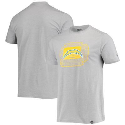 Men's New Era Cream Los Angeles Chargers 2023 NFL Draft T-Shirt