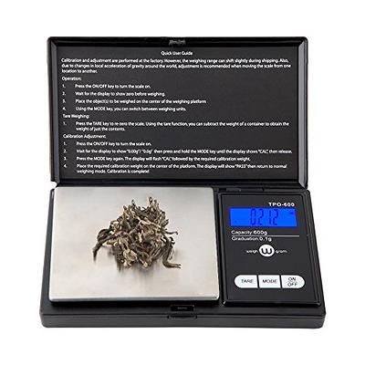 Weigh Gram Scale 600g x 0.1g, Pocket Scale, Digital Jewelry Scale, Food  Scale, Kitchen Scale, Digital Gram Scale