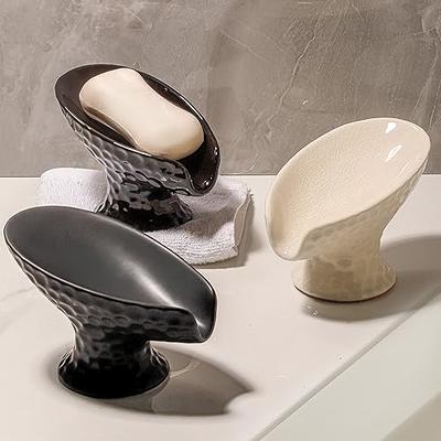 Ceramic Self-Draining Soap Dish