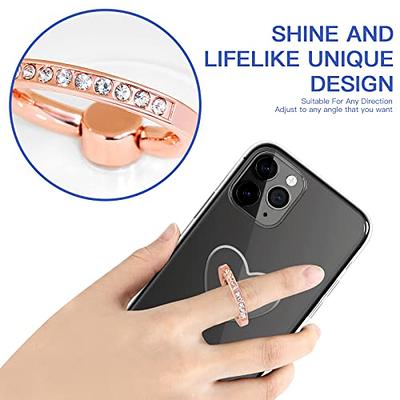 Transparent Cell Phone Ring Holder 360 Degree Rotation Finger Grip Hol –  CASES OF MINE