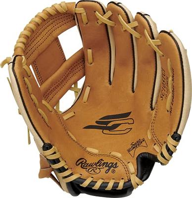 Rawlings MLB Team Logo Youth Glove Series, Right Hand Throw, 10 inches