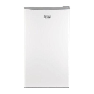 3.2 cu. ft. Freestanding Mini Fridge with Freezer Black + Decker Finish:  White - Yahoo Shopping