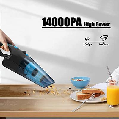 aienvh Handheld Vacuum Cordless,5800Pa Dust Busters Cordless  Rechargeable,Hand Held Vacuum Cleaner Portable Handheld Sweeper Lightweight  Wet Dry car