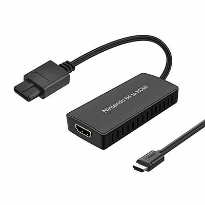 Mcbazel HDMI Adapter for PS2/PS1, PS1/PS2 to HDMI Adapter Converter Support  4:3/16:9 Screen Aspect Rtio Switch and Switching 480p/720p Resolution