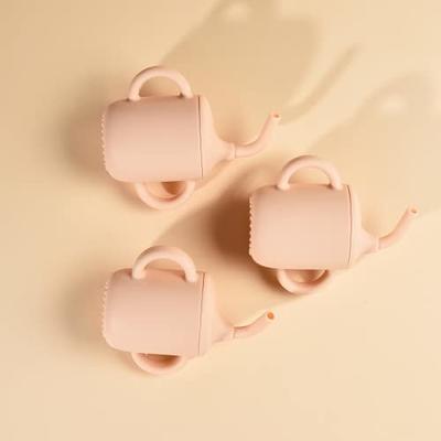 Mushie - Silicone Sippy Cup, Blush