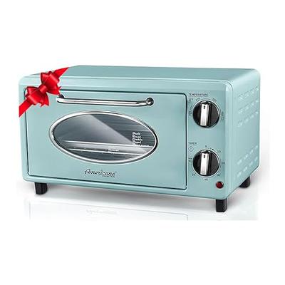 Americana by Elite 8-Slice Vintage Diner Countertop Toaster Oven