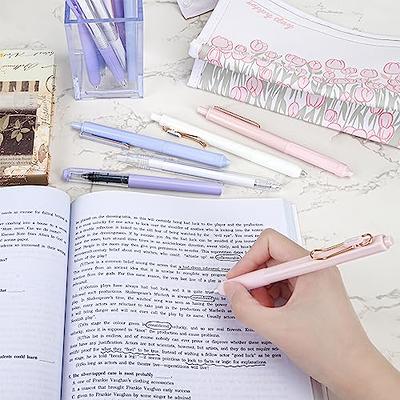 10pcmulticolor Gel Ink Pens, 10 Pieces 0.5 Mm Retractable Ballpoint Pens  Cute Ball Point Pen Writing Pens For Journaling Note Taking School