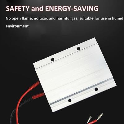 50w 12v Insulated Electric Ceramic Thermostatic Ptc Heating Element Air  Heater