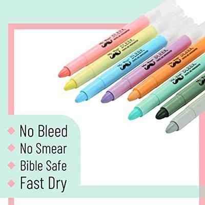 Mr. Pen- Aesthetic Highlighters, 8 pcs, Chisel Tip, Vintage Colors, No  Bleed Bible Highlighter Pastel - Mr. Pen Store