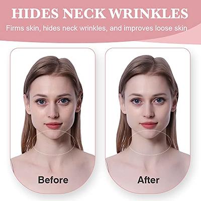 Double Chin Reducer Eliminator V Line Lifting Mask Instant Face Lift  Slimming Strap Collagen Neck Tightening Tape V Shape Chin Up Patch Jawline  Contour Firming Band 5 pcs White