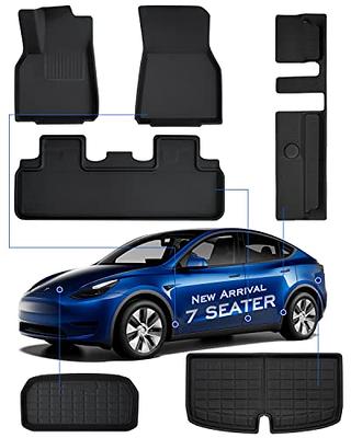 CreeKT Tesla Model Y 7 Seater Floor Mats 2024 2023 2022 2021
