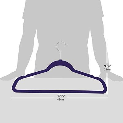 50-Pack Suit Hangers, Lavender