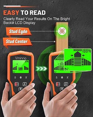 Stud Finder Wall Scanner, 5 in 1 Wall Stud Finder with Bubble Level and LCD  Display & Audio Alarm, Stud Finder Tool for Wall Wood AC Wire Metal  Detector Joist Pipe - Yahoo Shopping