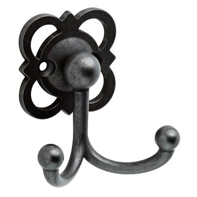 RELIABILT 1-Hook 1.5-in x 3.13-in H Soft Gold Decorative Wall Hook