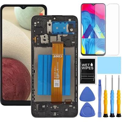 for Samsung Galaxy A12 Screen Replacement with Frame for Samsung a12 a125u Screen  Replacement A12 Nacho A127 s127dl a125a a125w LCD Display digitizer Touch  Screen Assembly with Repair Tools 6.5 inch 