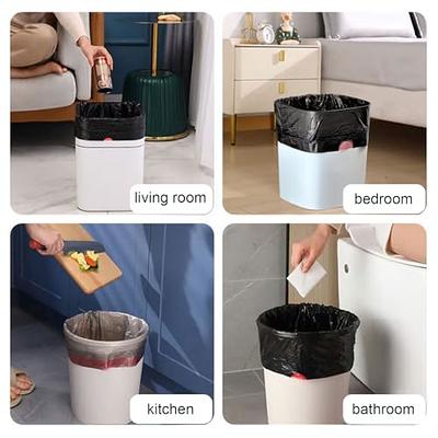 1.3 Gallon 120 Counts Strong Trash Bags Garbage Bags by Teivio, Bathroom  Trash Can Bin Liners, Plastic Bags for home office kitchen, Clear - Yahoo  Shopping