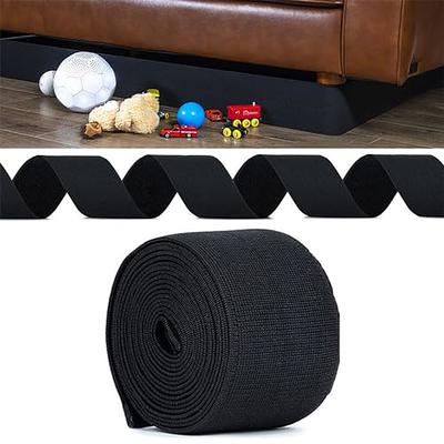 MIPON 2Pcs 118 Cuttable Under Couch Bed Blocker,Toy Blockers for Pets,Stop  Things from Going Under Sofa Bed and Other Furniture - Hard Surface Floors  Only(Black) - Yahoo Shopping