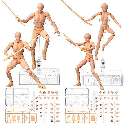 Ninja Body Mannequin, Action Figures PVC Mannequin With Box, Drawing Figure  Models for Artists male, Anime Figure, Model Mannequin 