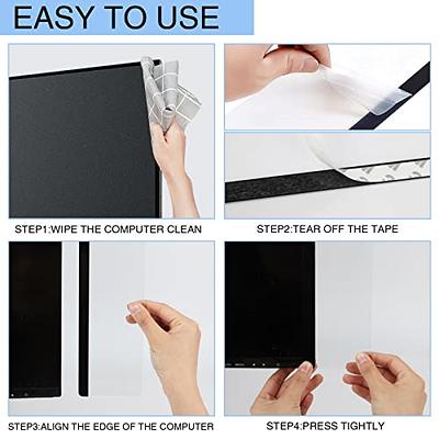  Office Desk Accessories 2pcs Computer Monitor Memo Board  Multifunction Message Board Transparent Creative Monitor Side Panel with  Sticky Note Holder Phone Holder Suitable for Office Home Work Desk : Office