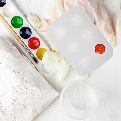 VILLCASE Paint Tray Palettes 2pcs 6 Well Silicone Watercolor Pallet  Reusable Artist Pallet Color Mixing Tray Oil Painting Plate for DIY Craft  Art Painting - Yahoo Shopping