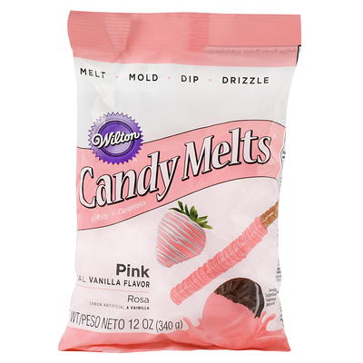 Bright Pink Candy Melts, Wilton. 12 Oz 