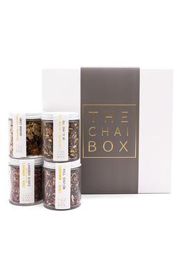 The Chai Box Gift Set in White