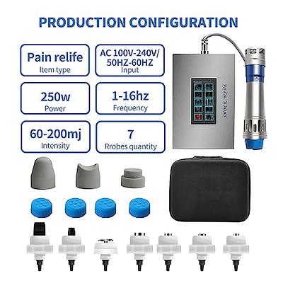 Shock Wave Therapy Machine for Joint andMuscle Pain Relief, ED Treatment,  Muscle and Bone Tissue Regeneration,Painless, Non-Invasive, No Side Effects