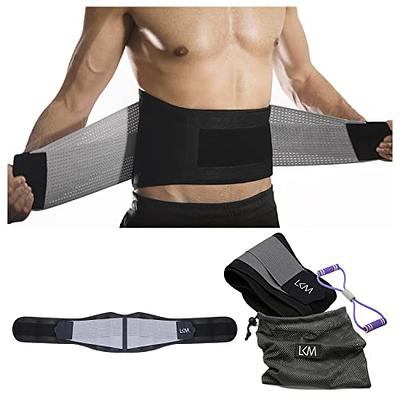 AVESTON Back Support Lower Back Brace for Back Pain Relief - Thin  Breathable Rigid 6 ribs Adjustable Lumbar Belt for Men/Women - Keeps Your  Spine