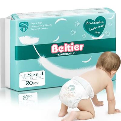 Babycozy Diapers by Momcozy (Choose Your Size) Disposable Baby Diapers Size  1, 82 Count 