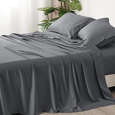 Satin Radiance Soft Silky Satin Sheets Solid Color Deep Pocket Twin Size  Satin Bed Sheet Set Cooling And Soft Slippery Satin Bedding + Satin