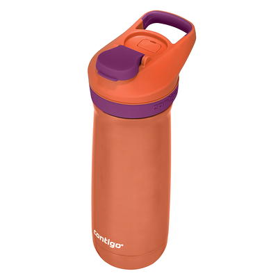 Contigo Kids' Casey Stainless Steel Water Bottle with Spill-Proof  Leak-Proof Lid, Orange, 13 oz. - Yahoo Shopping
