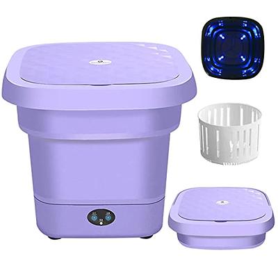 11L Portable Washing Machine Mini Washer Foldable Washer Spin Dryer Small  Travel