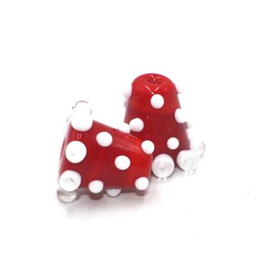 Dice Beads, White With Black & Red Dots, 11mm Cubes, 4 Beads Per Package -  Yahoo Shopping