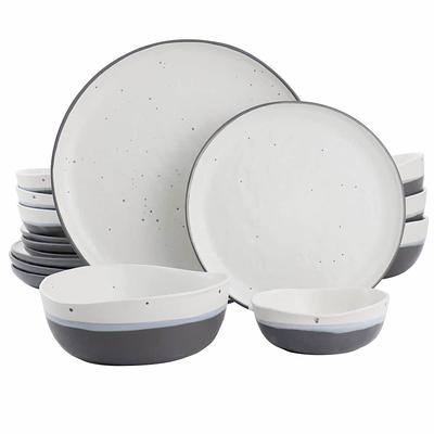 Gibson Home 16-Piece Blue Siam Stoneware Dinnerware Set